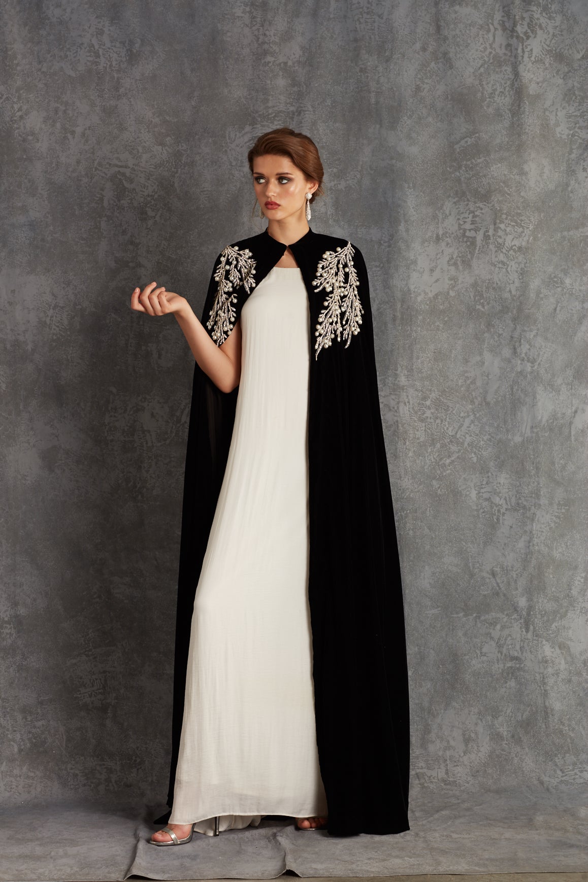 Lily of the Valley Long Cape Nida Shay Lily of the Valley Long Cape Nida Shay